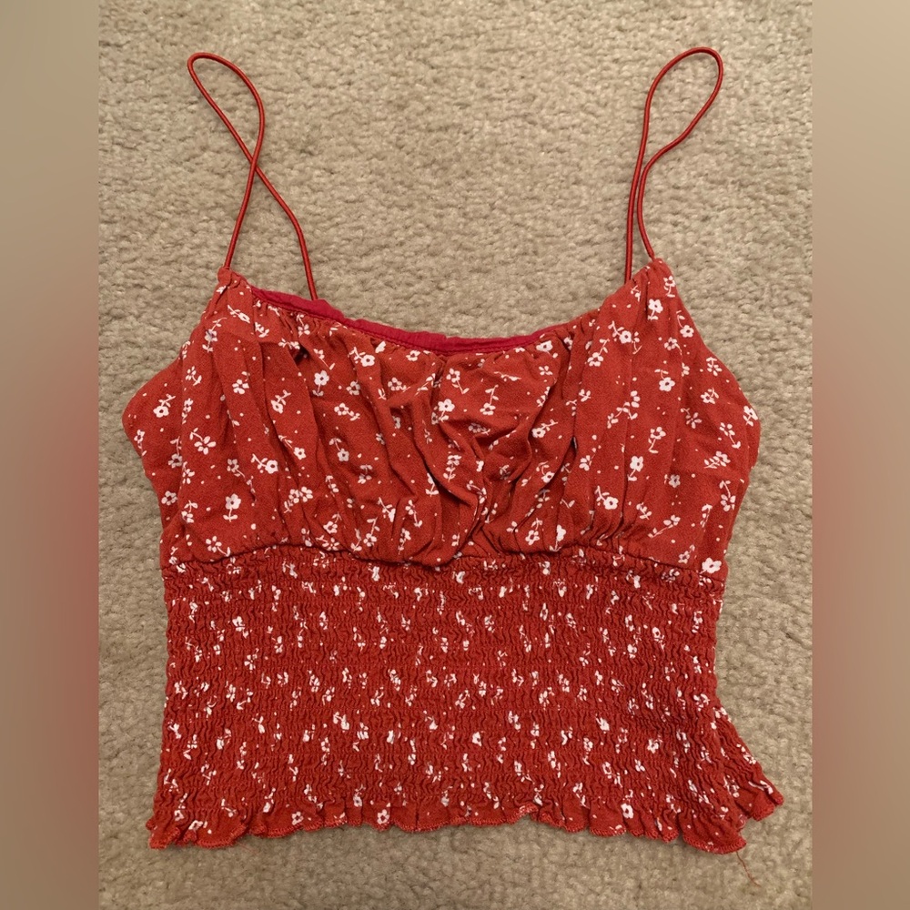NWOT LA HEARTS CROPPED TANK